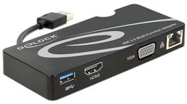 Delock 62461 Universal-Dockingstation USB-3.0 HDMI/VGA/USB3/
