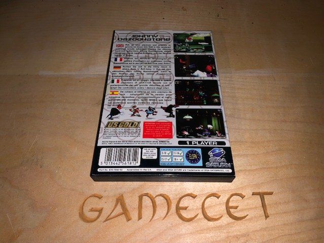 Sega Giochi: Johnny Bazookatone Sega Saturn – Usato da Steinach venduto da Gamecet 2