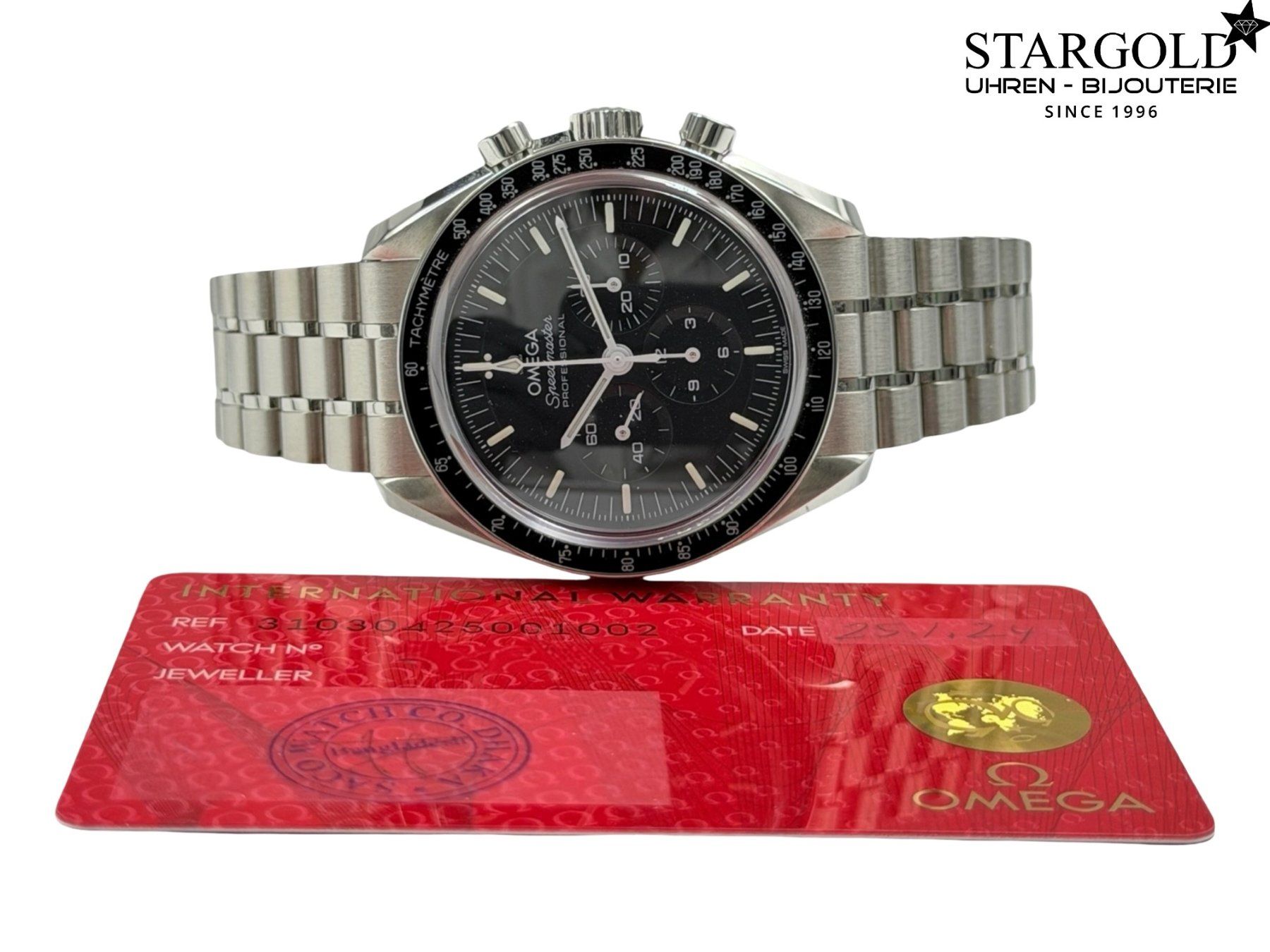 Omega Orologi: Omega Speedmaster Moonwatch - 	310.30.42.50.01.002 – Usato da Zürich venduto da Stargold-Uhren 8