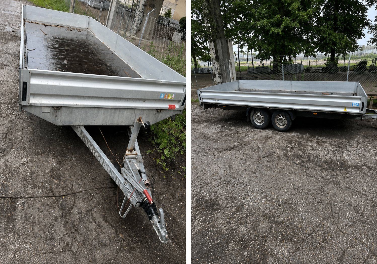 Humbaur Rimorchi: Anhänger Humbauer 5,10 x 2,10 meter – Usato da Düdingen venduto da sx-file01