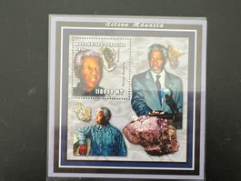 Nelson Mandela Mosambik  2002  Block ** (A874)
