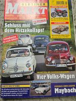Oldtimer Markt 9/02 Saab 99 Maserati Laverda Fiat 600 VW xa