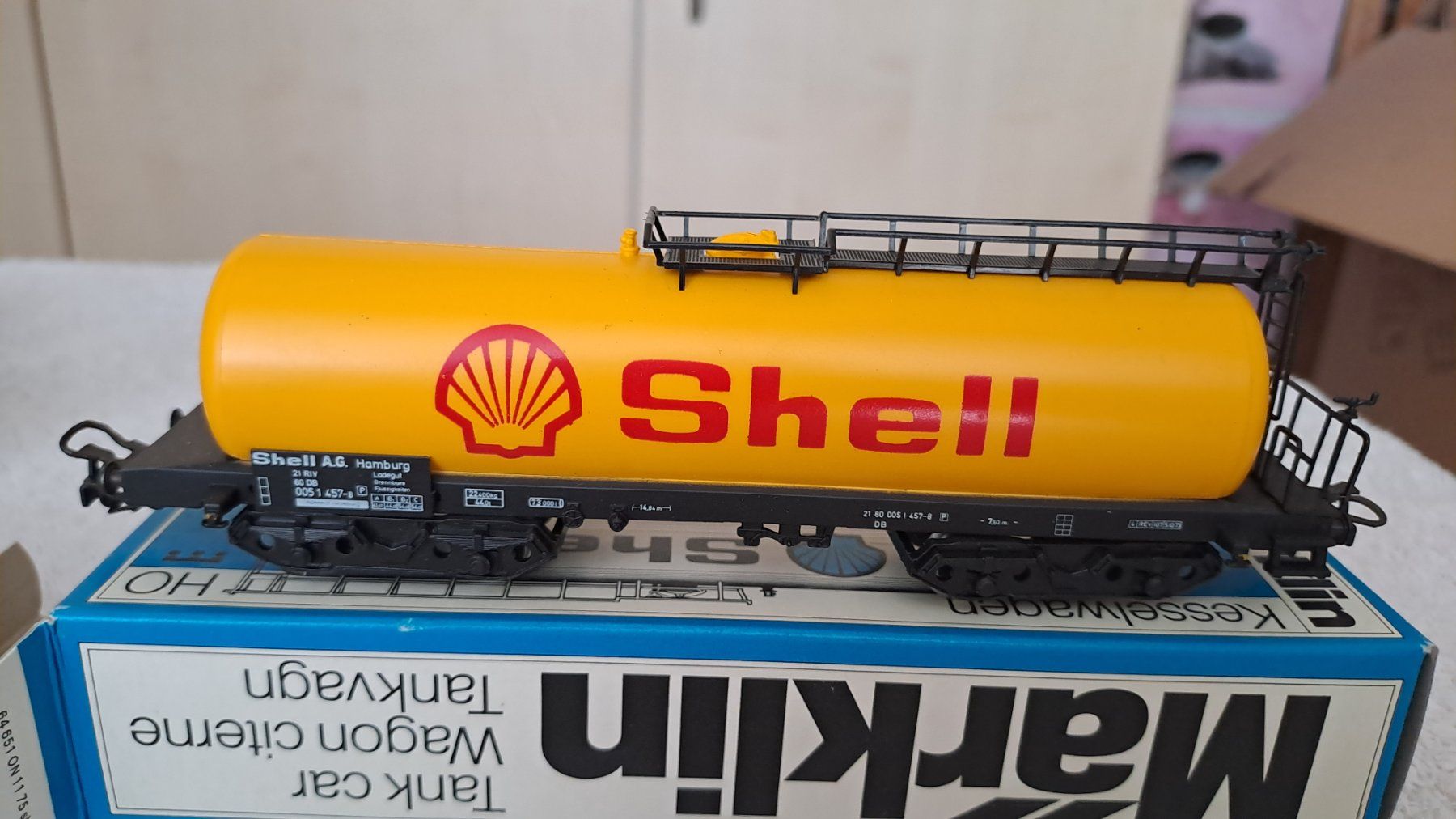 Märklin Modellini di ferrovie: Märklin 9 verschiedene Güterwagen H0 WS/21 – Usato da Winterthur venduto da Riebeli333 6