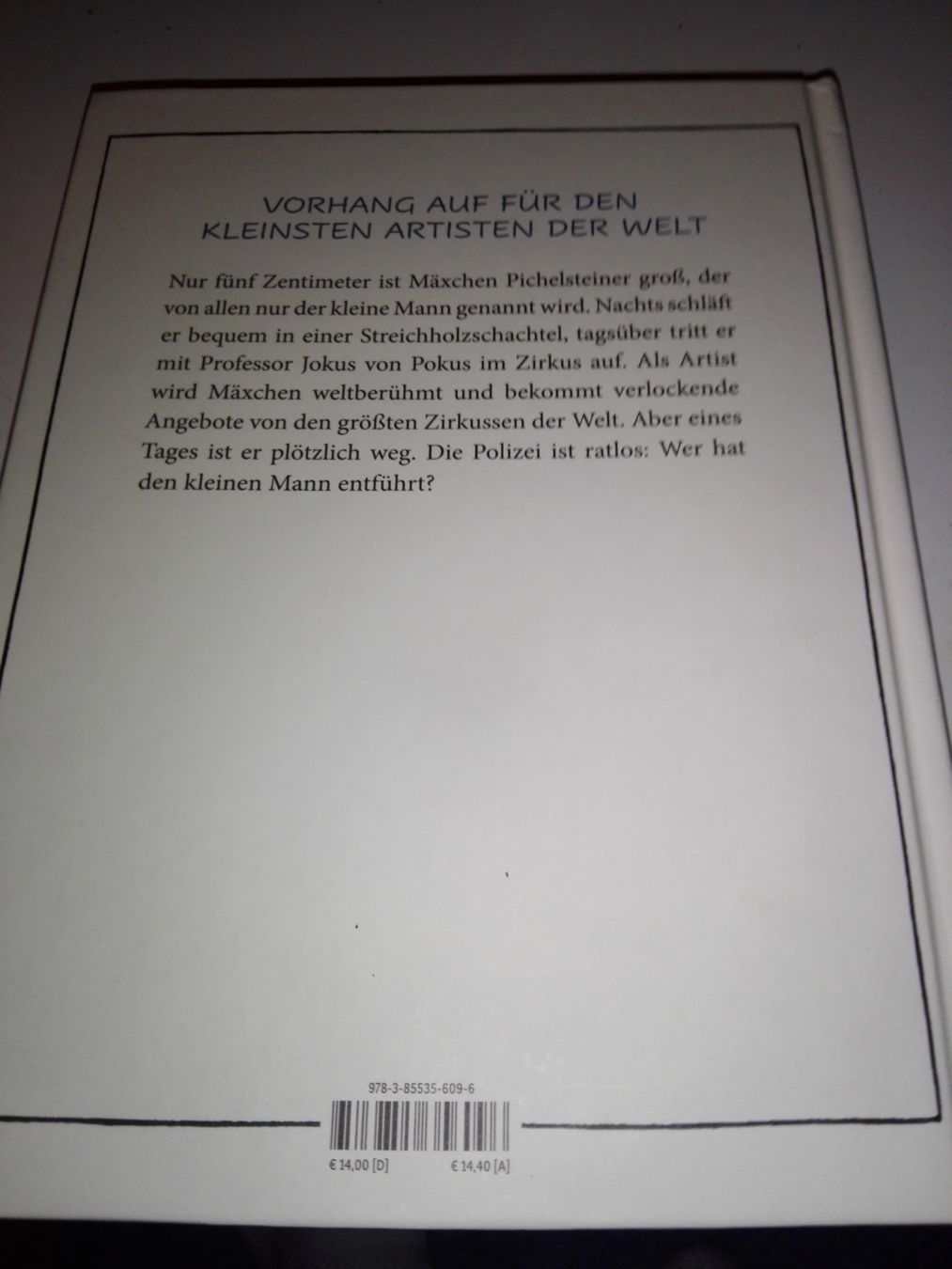 Libri: Kästner: Der kleine Mann - Neuauflage 2018 – Usato da St.Gallen venduto da elk2022 4