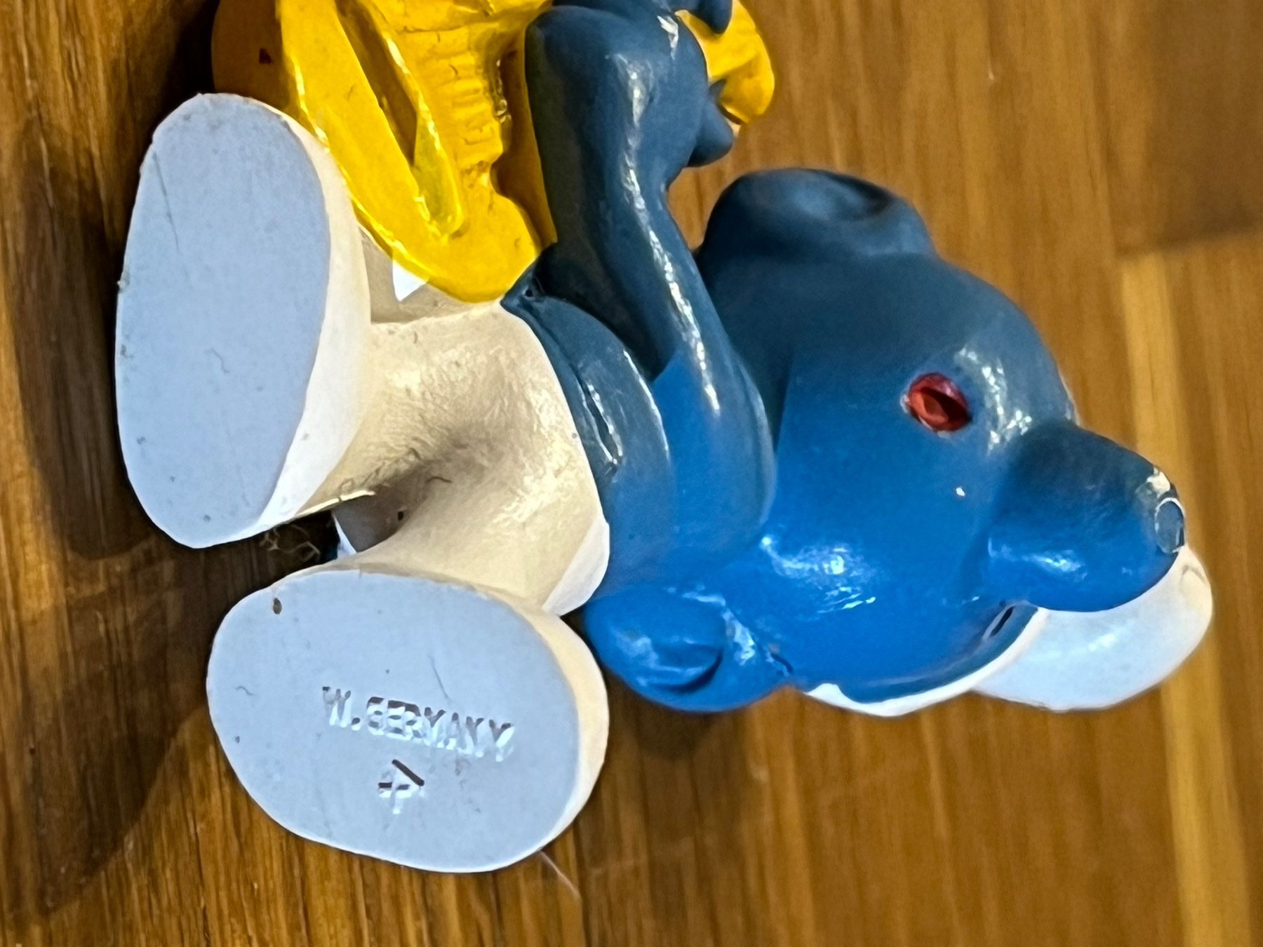 Statuette: Schlumpf mit Laute – Usato da Bauma venduto da Budgerigar 2