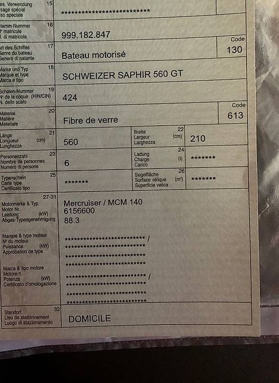 Schweizer Boote: Bateau de sport schweizer saphir – Gebraucht aus Ménières von Bibigost 2