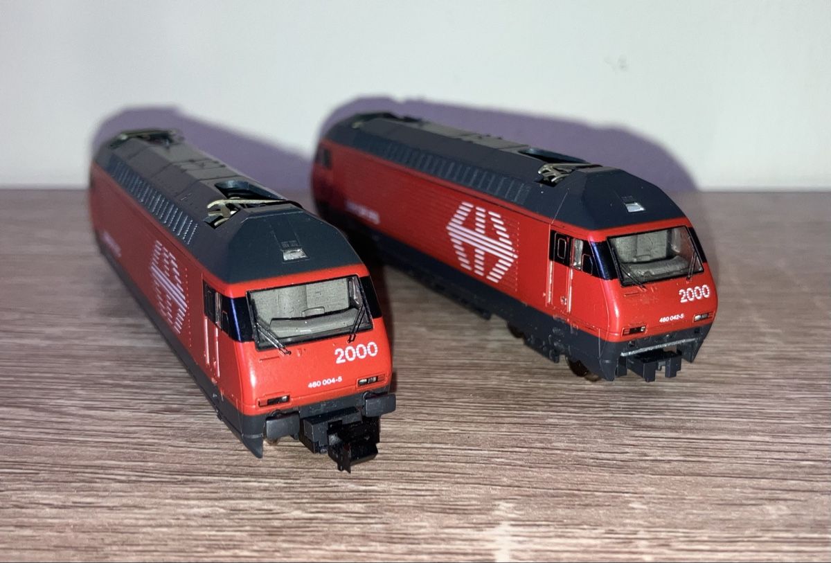 Trix Modellini di ferrovie: 2x Re460 Minitrix lire la description  – Difettoso da Dompierre VD venduto da immorentes
