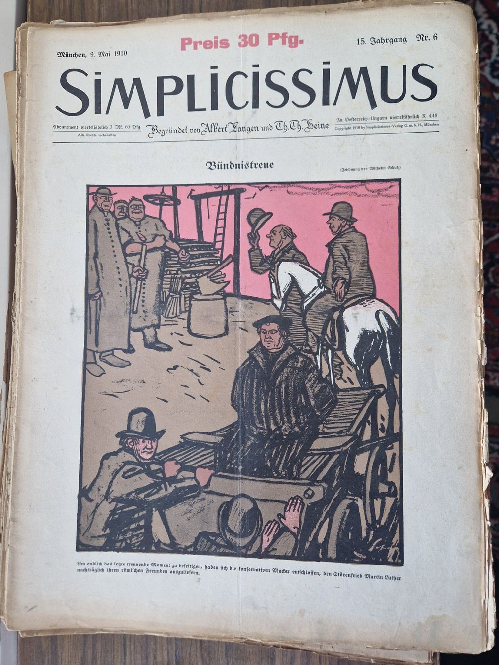 Zeitschriften & Magazine: Simplicissimus Satirezeitschrift 1910 – Gebraucht aus Mörschwil von aik_x8mc 1