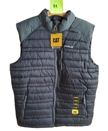 CAT Caterpillar Weste Herren Gr. XL - Wasserabweisend NEU