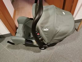Nur 5 Monate gebrauchte I-Snug Joie mit Neugeborenen Einsatz
