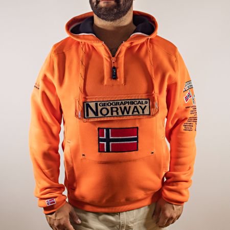 SALE - size L Men Geographical Norway Hoodie