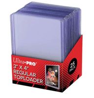 Ultra Pro Toploader 3"x4", 25 Stk. - Neu & OVP!