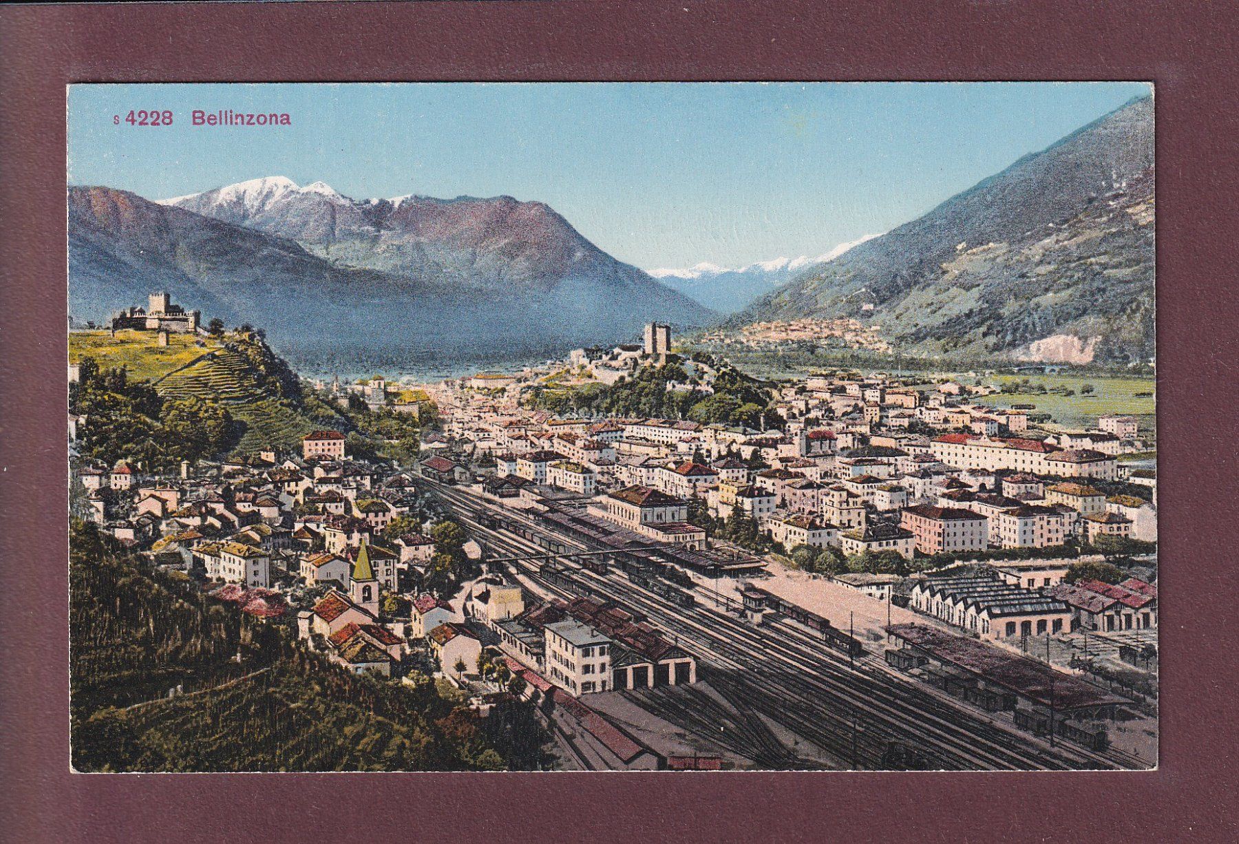 Cartes postales: BELLINZONA - Stazione – D'occasion à Pully par nicecards