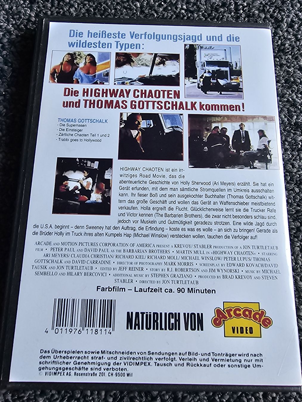Tous les DVDs: DVD Highway Chaoten Thomas Gottschalk(22315) – D'occasion à Ruswil par jan_bxl5 1