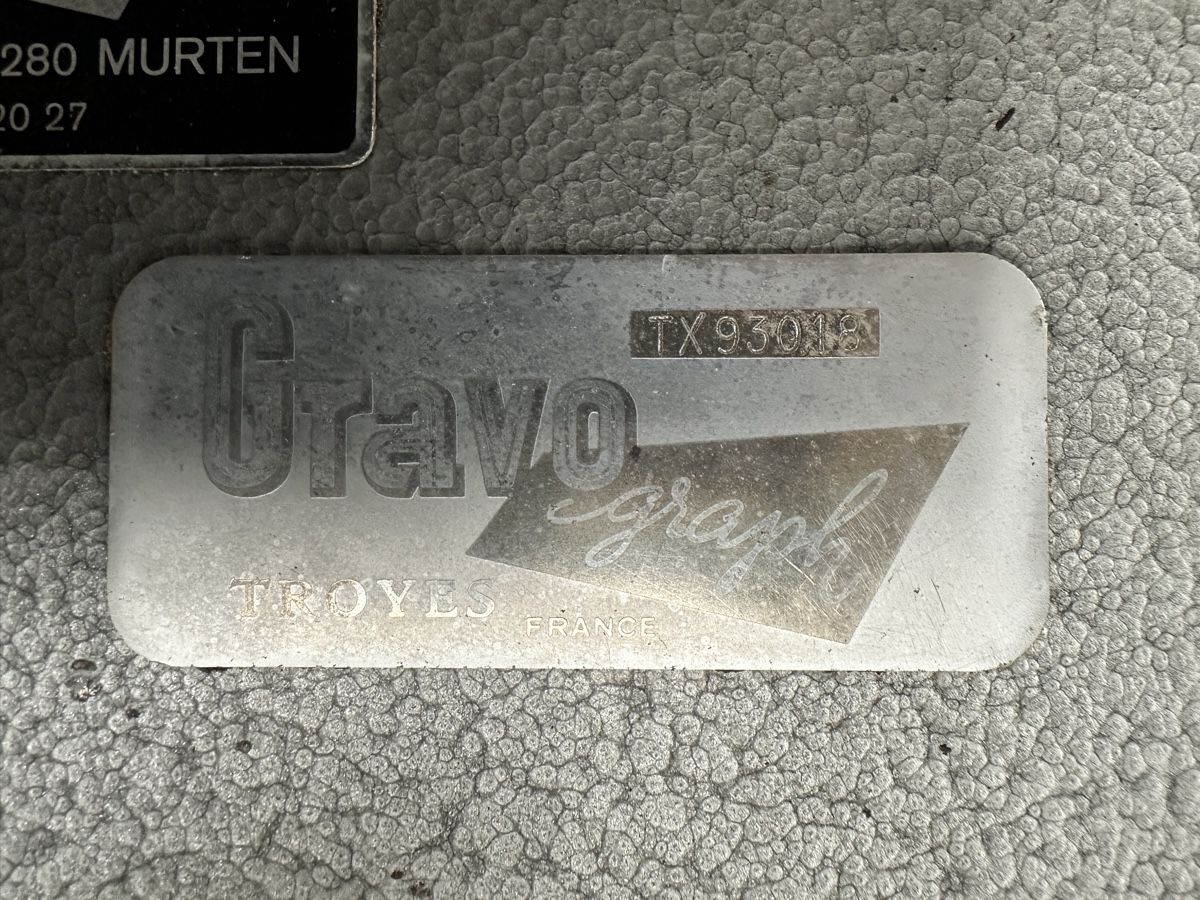 Alle Maschinen: Gravograph Graviermaschine TX93018 – Gebraucht aus Basel von MaschinenSchweiz 2