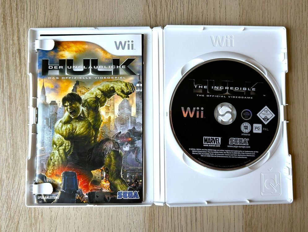 Nintendo Giochi: Der Unglaubliche Hulk Nintendo Wii – Usato da St. Gallen venduto da Alpine.Arcade 2