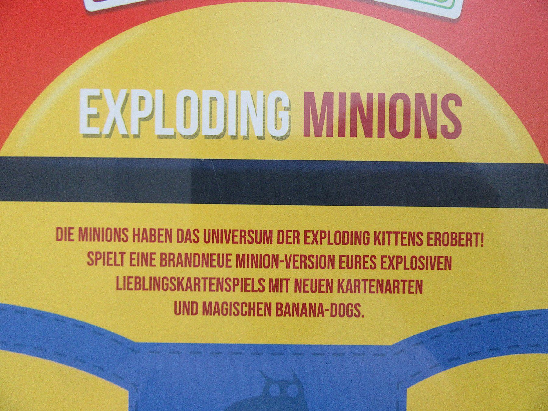 Giochi: Exploding Minions - ein Kartenspiel  ab 7 Jahren – Nuovo e nell'imballaggio originale da Auenstein venduto da Padabimbim 2