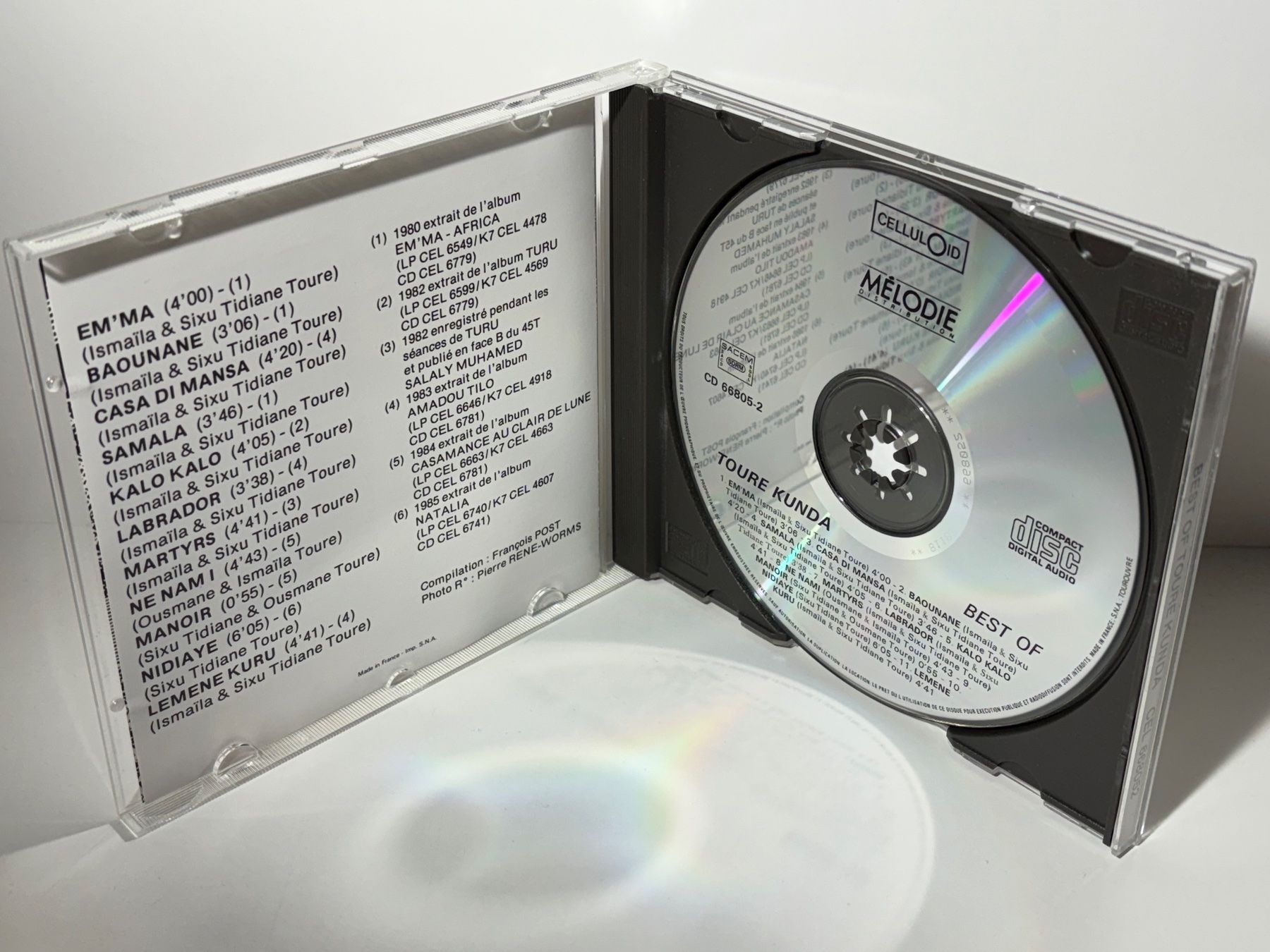 CD: Toure Kunda Best Of CD – Usato da Wilderswil venduto da Sstriker 2