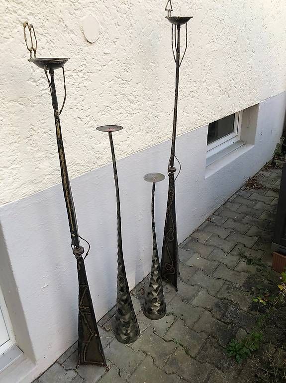 Portacandele: Kerzenständer aus Stahl – Usato da Wettingen venduto da vanbronsen 1