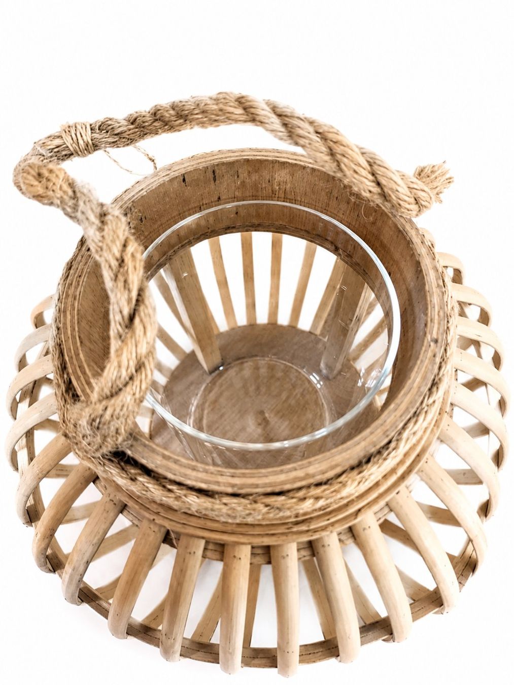 Altro in Decorazioni & Accessori: Rattan Laterne mit Glas 21 cm – Nuovo (secondo la descrizione) da Fully venduto da VaneaSelection 4