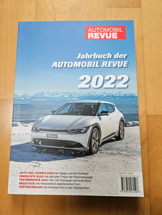 AUtomobil Revue Katalog 2022 Kaufen auf Ricardo