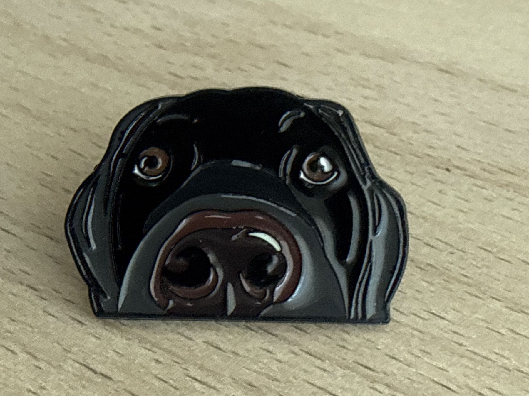 Plaketten & Abzeichen: Pin Hund Labrador schwarz – Gebraucht aus Glattbrugg von Schweigmatt