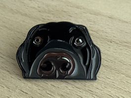 Pin Hund Labrador schwarz