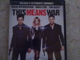DVD This Means War Top Action Komödie in ENGLISCH