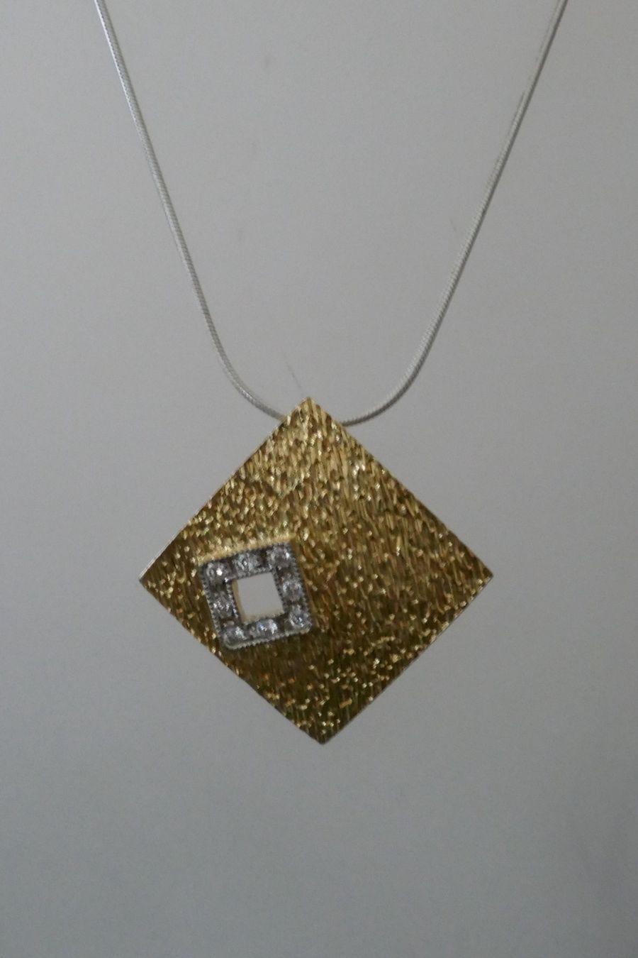 Autres bijoux: Set: Silberanhänger + Silberohrhänger bicolor – D'occasion à Muttenz par einfach-schoen 2