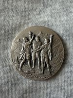 Silber Medaille 50 Jahre Pistolen-Rütlischiessen 1937-1987 