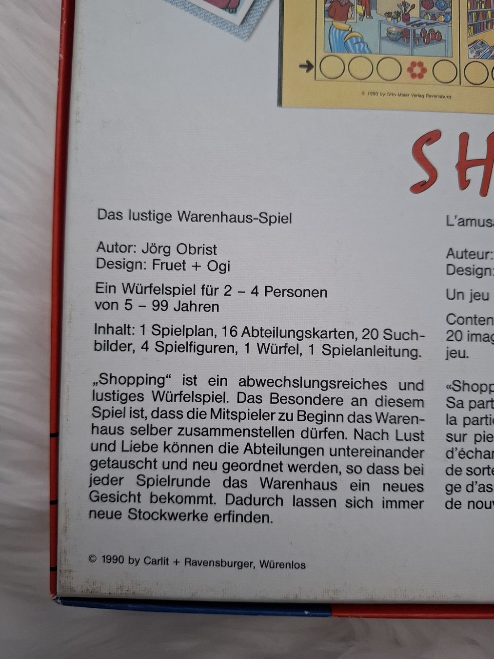 Ravensburger Spiele: Spiel Shopping, Versand auch möglich  – Gebraucht aus Neuenhof von summer_25 2