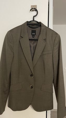 Esprit Blazer - Earth Tone, Stylish Winter Look, Size 36