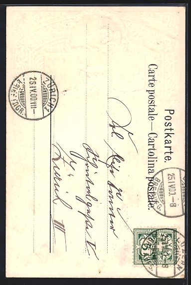 Cartes postales: Passepartout-Lithographie Luzern, Ortsan – D'occasion à Berlin par bartko-reher 1