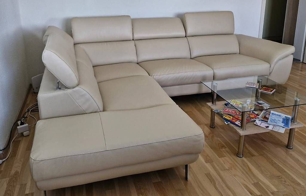 Divani: Ecksofa aus Echtleder mit Relaxfunktion – Usato da Wängi venduto da let_5rbx 1