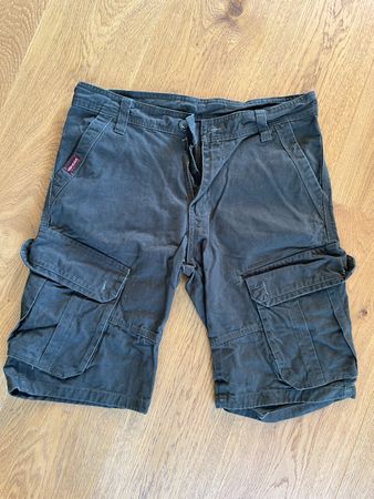 Sommer-Cargoshorts, Khaki, Gr. 30