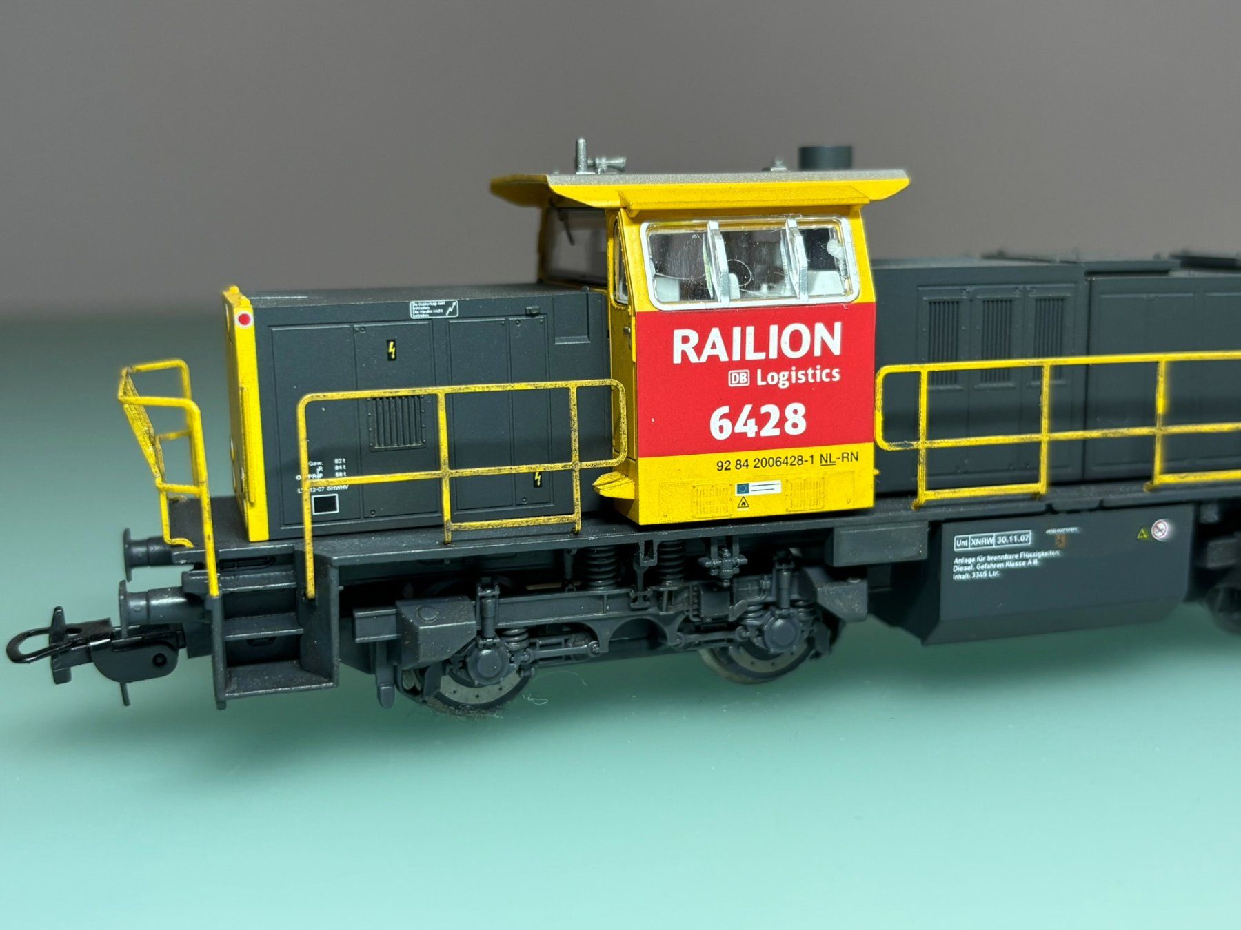 Piko Modellini di ferrovie: DIGITAL Diesellok NS 6400 RAILION DB Logistics – Usato da SION venduto da Pef12 5