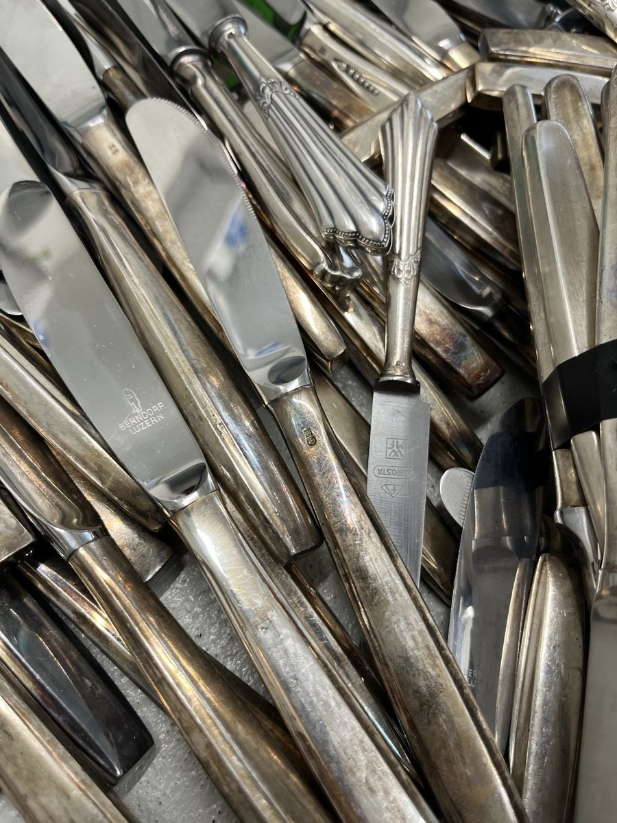 WMF Bestecksets: 25 kg Versilberte Messer 90er / 100 – Gebraucht aus Würenlos von KLG_3TBs 7