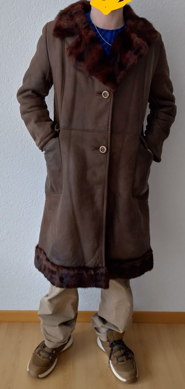 Mäntel: Eleganter Pelz/ Ledermantel – Gebraucht aus Mumpf von Cresli01