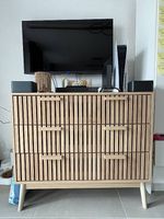 Commode 3 tiroirs rangement
