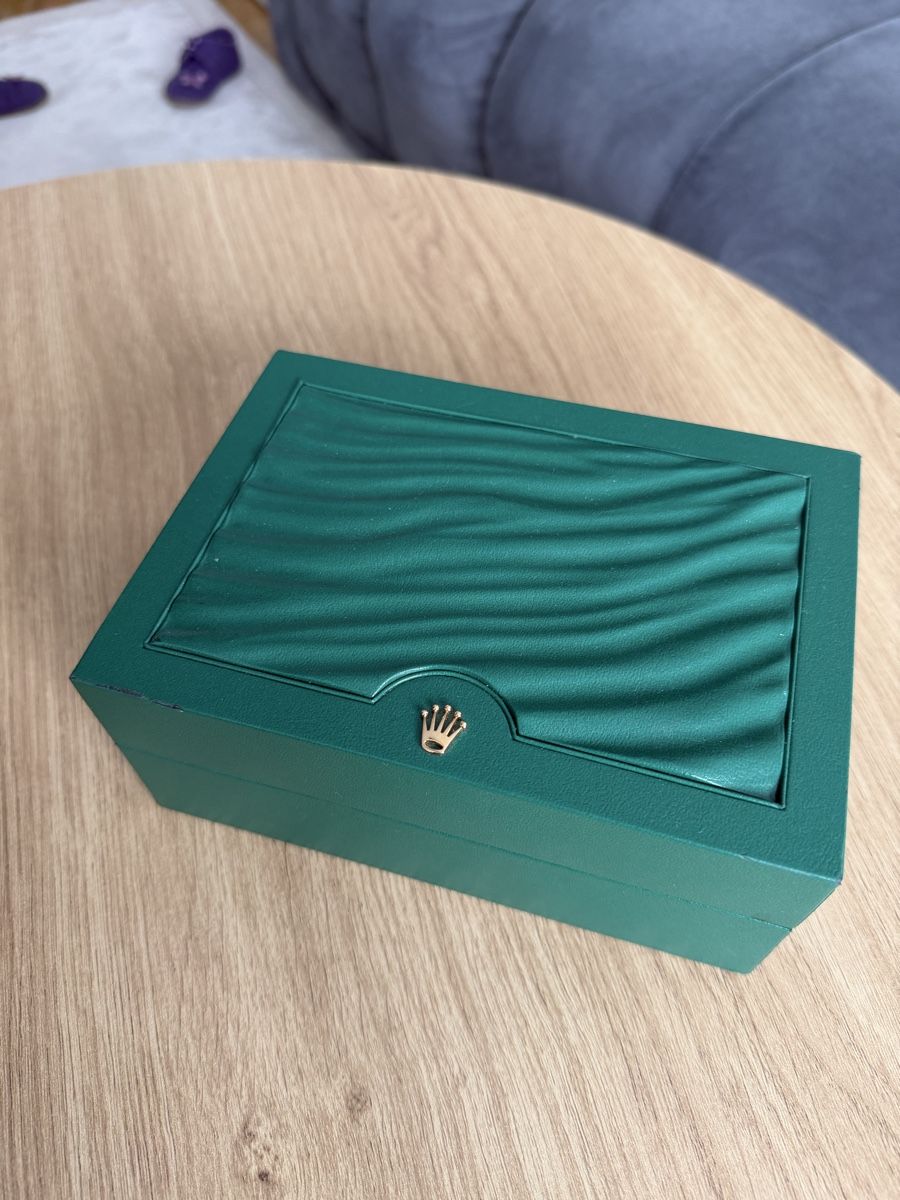 Uhrenboxen: Authentic Rolex Watch Box - Green, Genuine, Pre-Owned – Gebraucht aus Engelburg von Galena92 3
