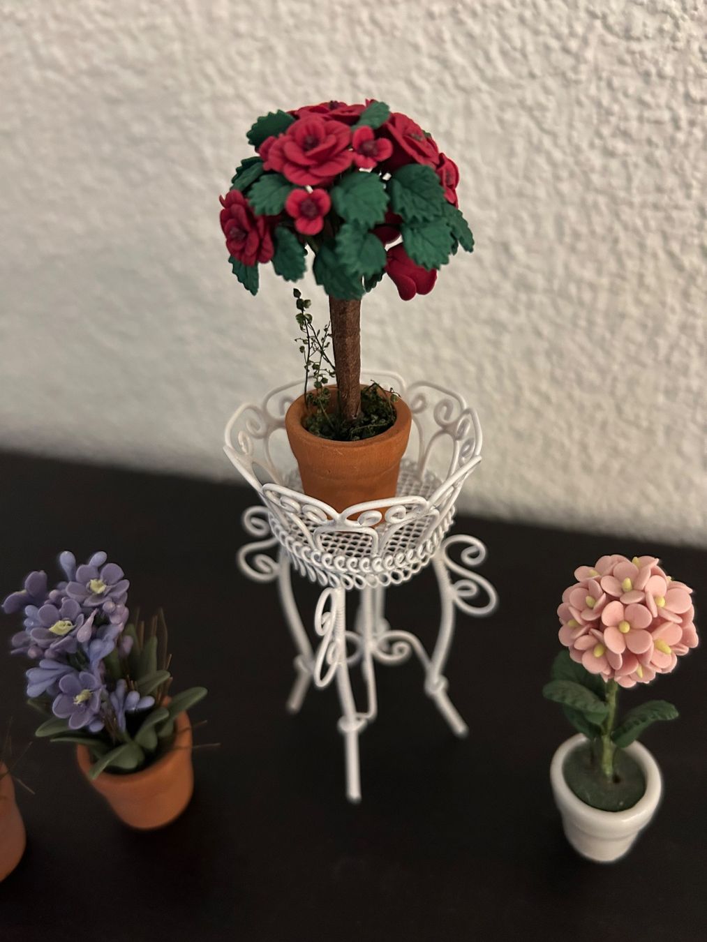 Case e mobili per bambole: Puppenstubenmöbel Blumen, Deko Pflanzen Set – Usato da Liestal venduto da Blueberrymuffin._ 1