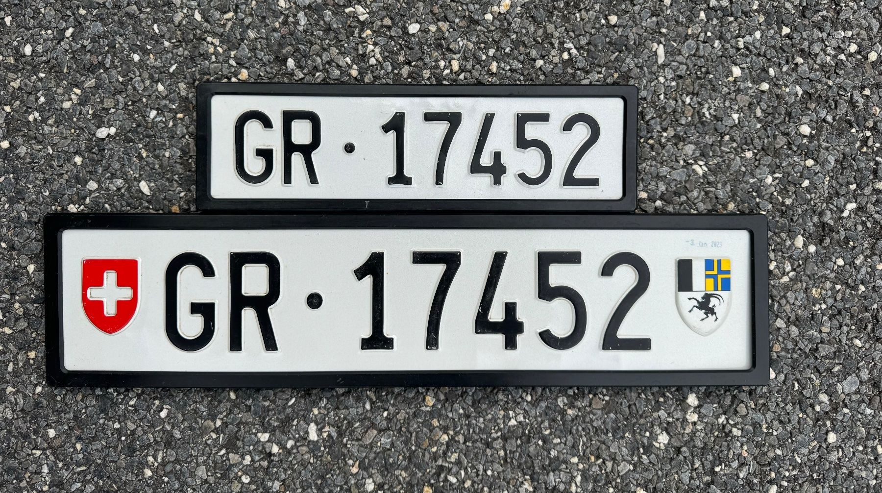 Insegne: schöne Auto - GR - Nummer – Nuovo (secondo la descrizione) da Chur venduto da ___GR___