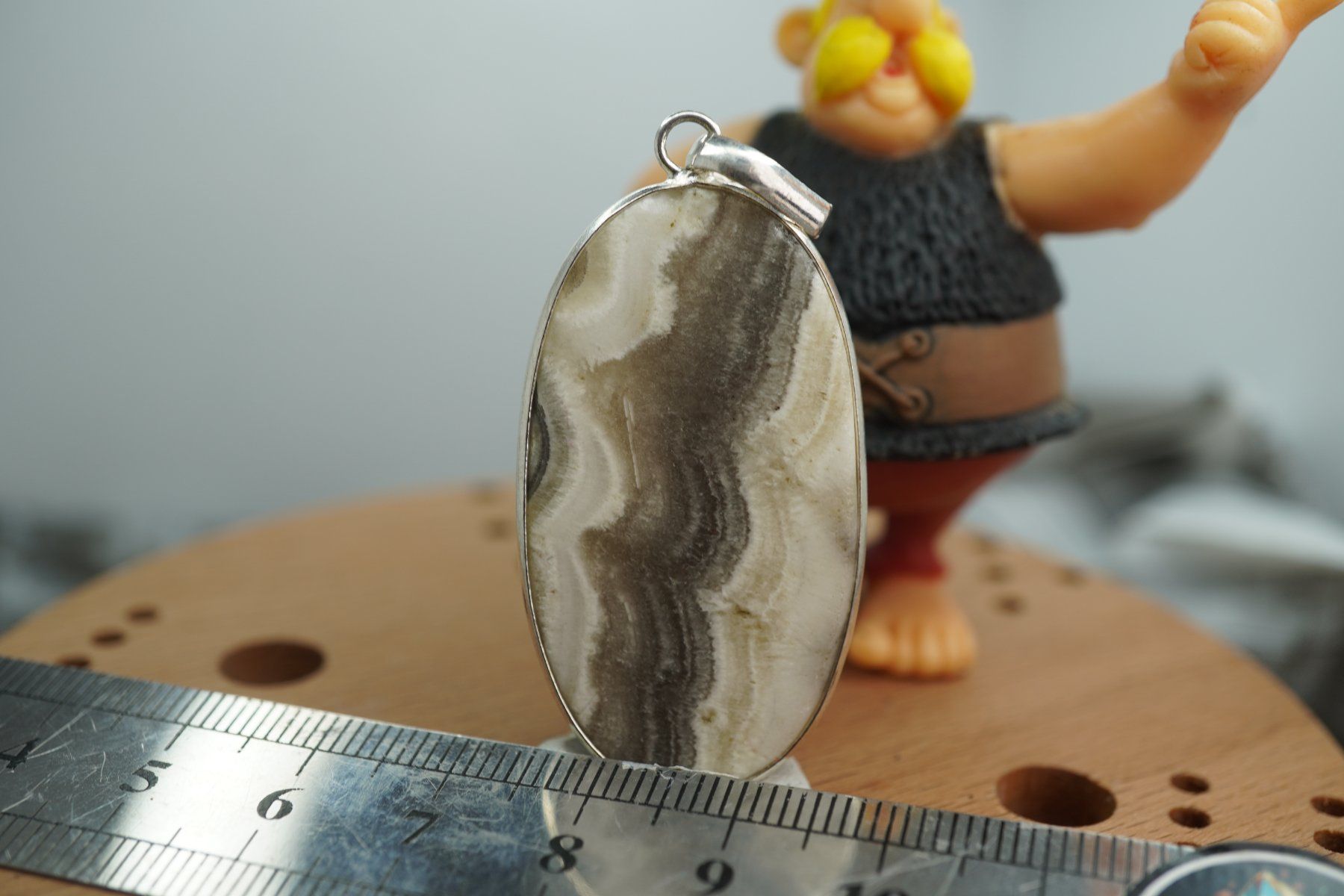 Minerali & Pietre curative: Aragonit   925 Silber   Anhänger  "TOPSTONE" – Nuovo e nell'imballaggio originale da Eschenbach SG venduto da topstone 7