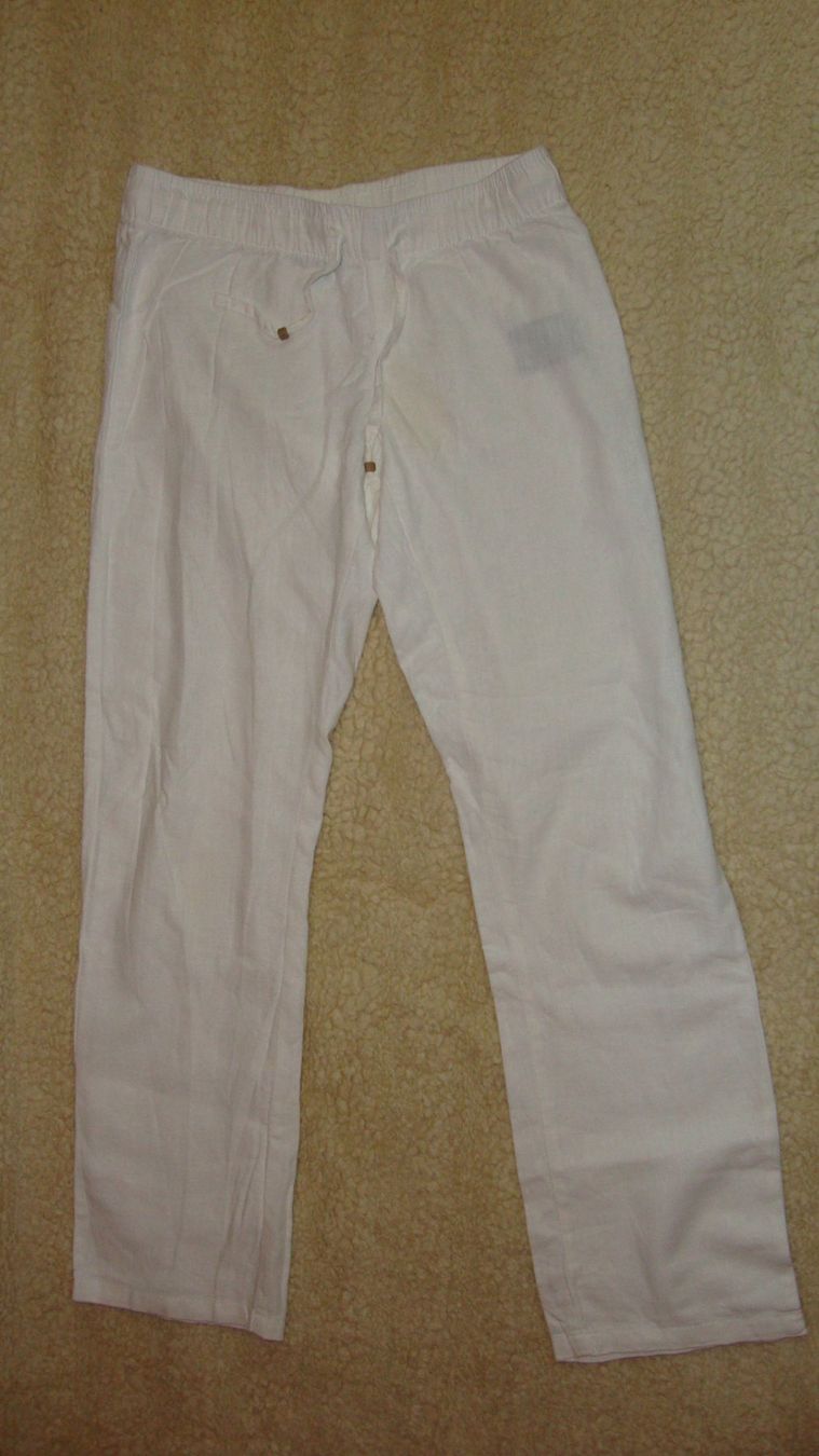 Pantaloni: weisse, 51%Leinenhose, NEU, Gr.38 – Nuovo (secondo la descrizione) da Laufen venduto da ereli