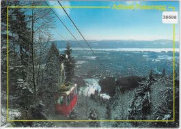Luftseilbahn Adliswil-Felsenegg im Winter