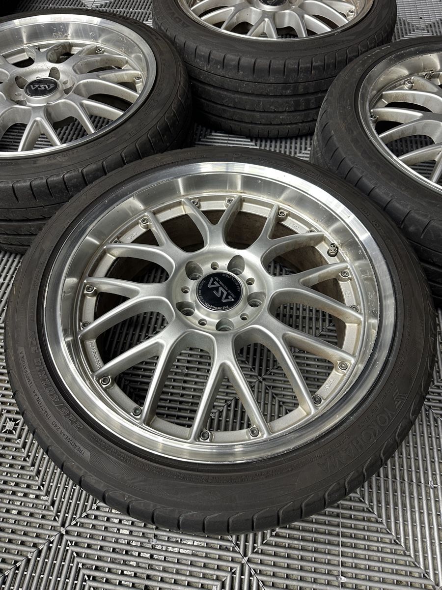 Bbs Felgen: ASA AR1 8x18 ET35 5x114.3 – Gebraucht aus Einsiedeln von Silver.A 1