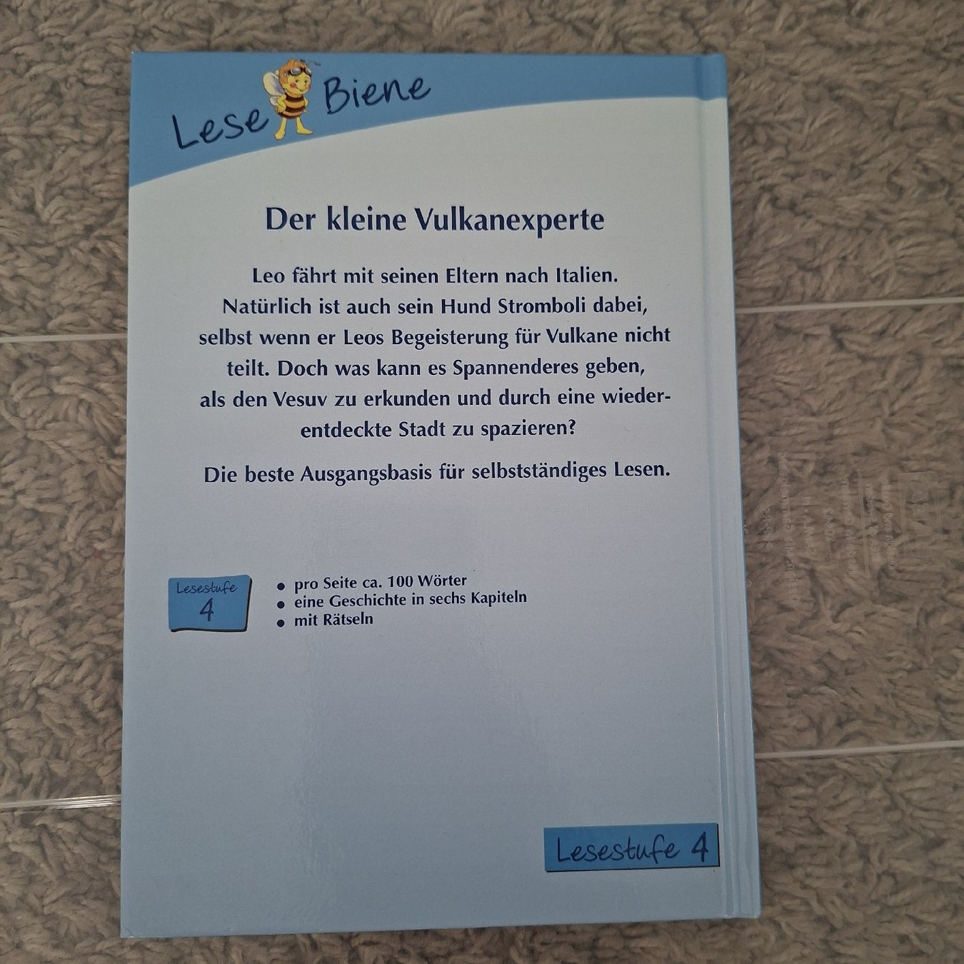 Livres: LeseBiene Der kleine Vulkanexperte Lesestufe 4 – D'occasion à Niederbuchsiten par Cheasily 1
