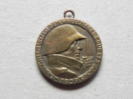 Medaille Schweiz Militär Grenzbesetzung GZ . Pol. KP. VII