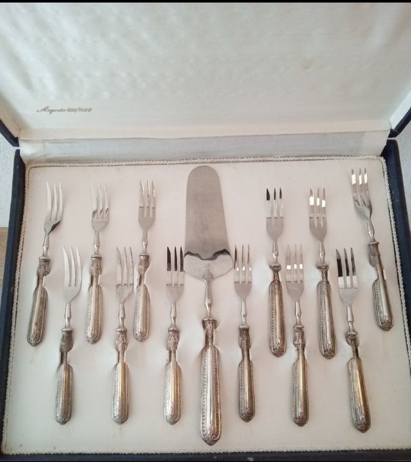 Couverts: Fourchettes à dessert en argent 800 – D'occasion à St-Sulpice VD par mar_th8v 1