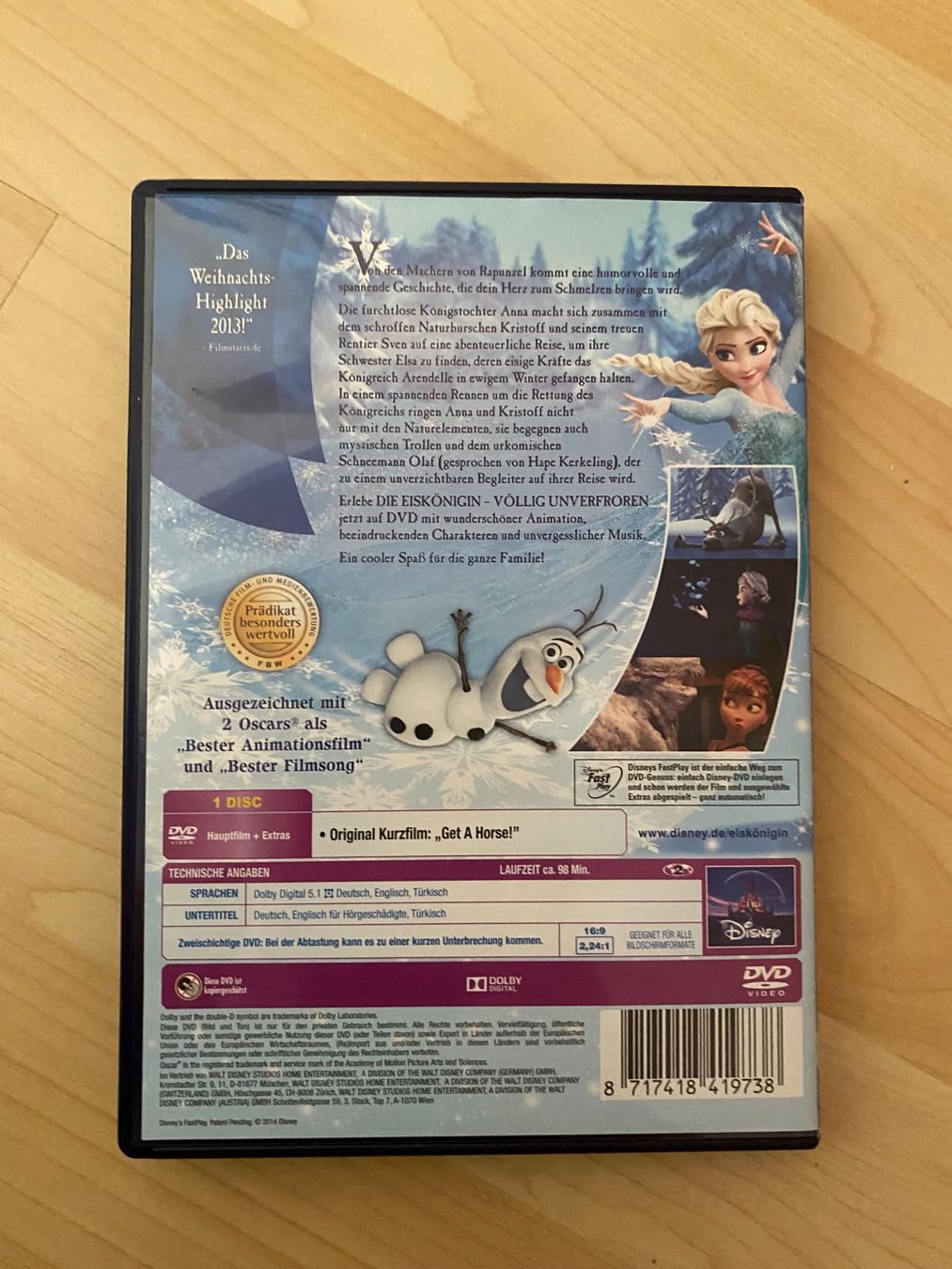 Tutti i DVDs: DVD die Eiskönigin – Usato da Waltenschwil venduto da Tracy68 1